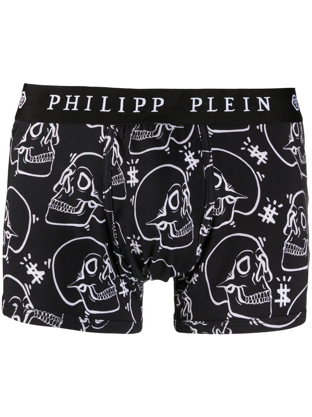 Philipp Plein Boxer Outline con stampa