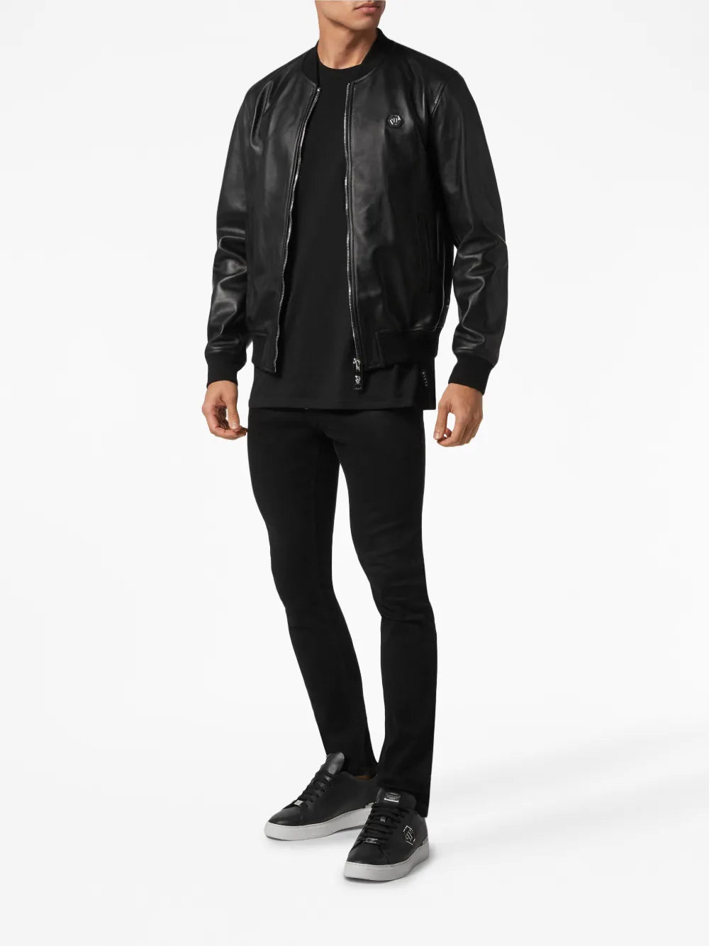Philipp Plein Bomber Billy in Pelle