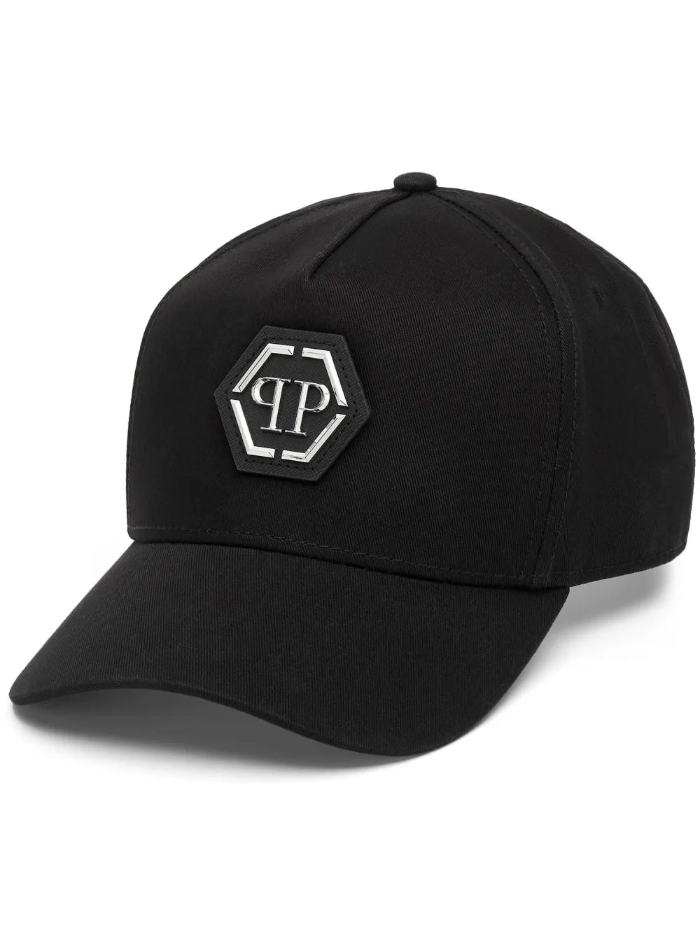 Philipp Plein Cappello da baseball con placca logo