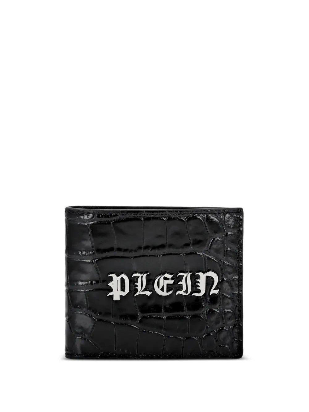 Philipp Plein Portafoglio con effetto coccodrillo Gothic Plein