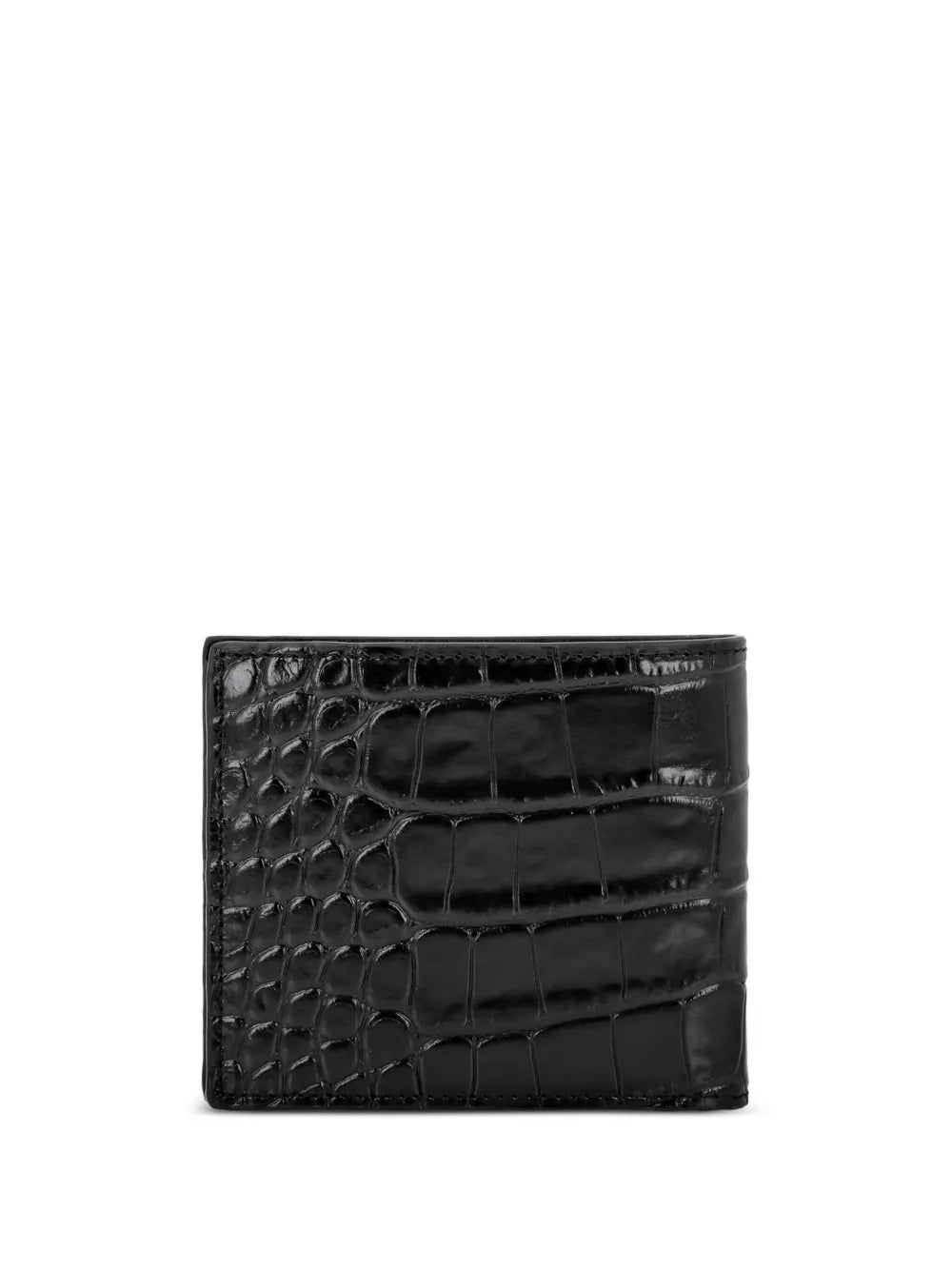 Philipp Plein Portafoglio con effetto coccodrillo Gothic Plein