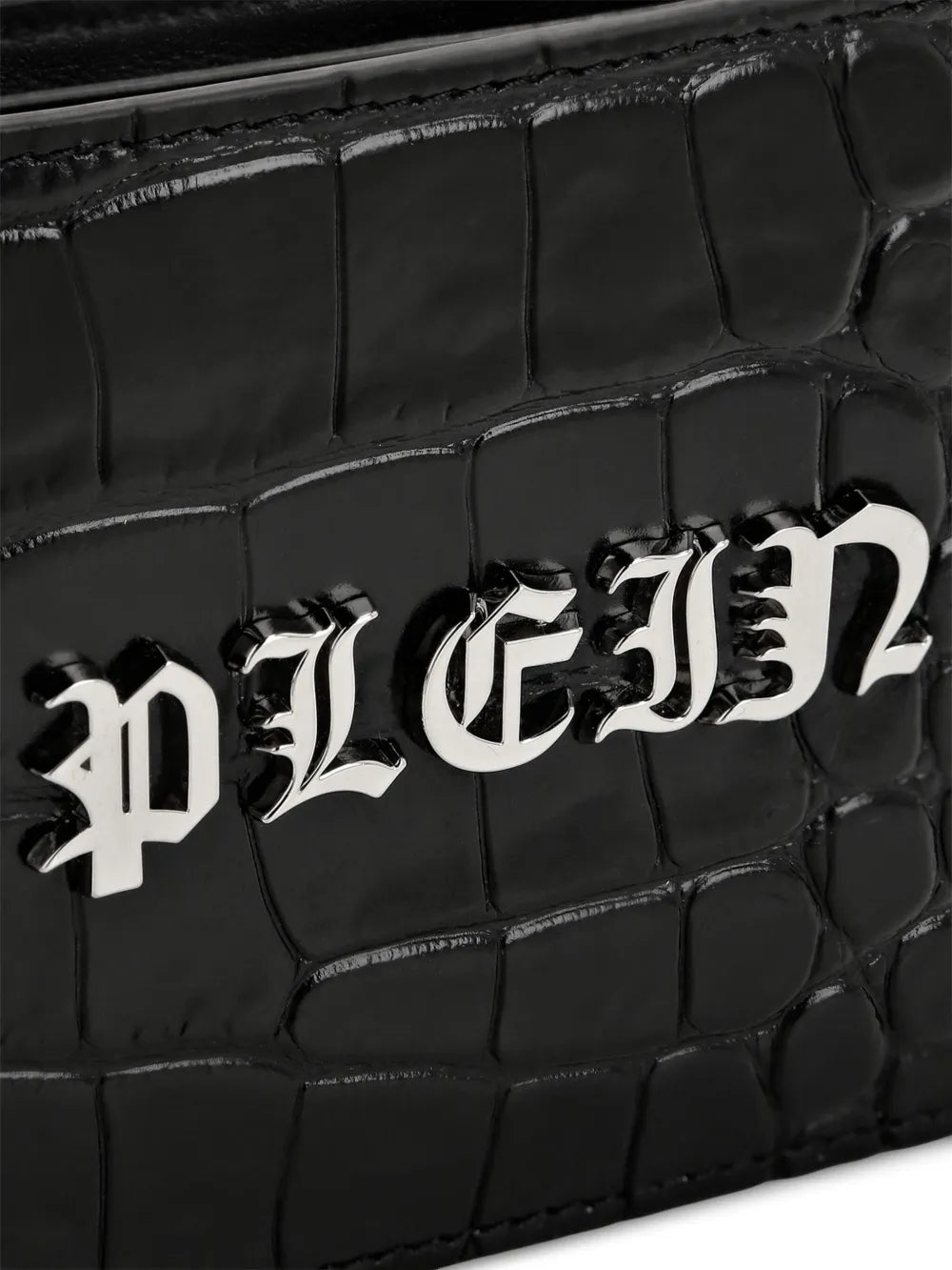Philipp Plein Portafoglio con effetto coccodrillo Gothic Plein