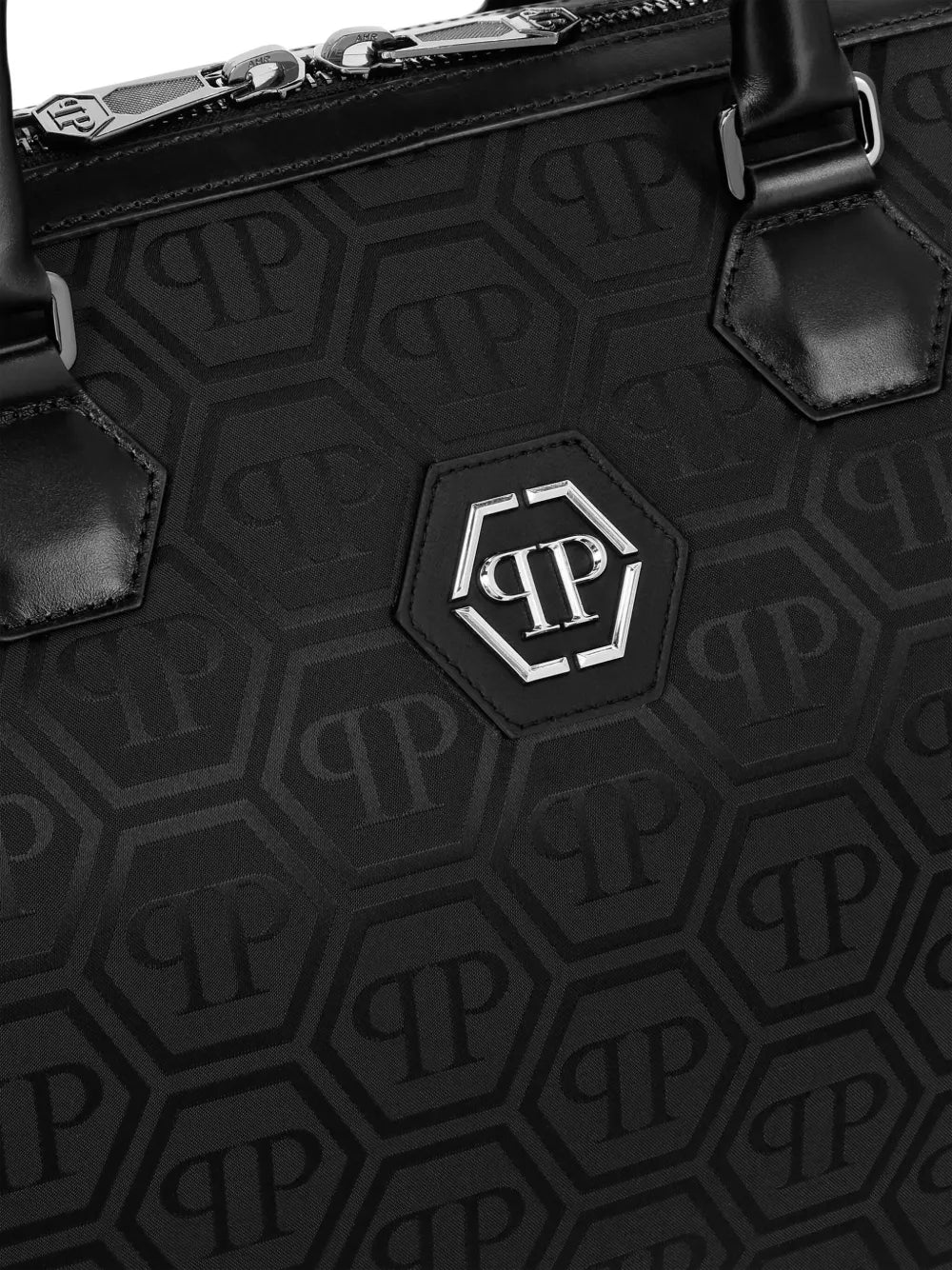 Philipp Plein Borsa tote con monogramma