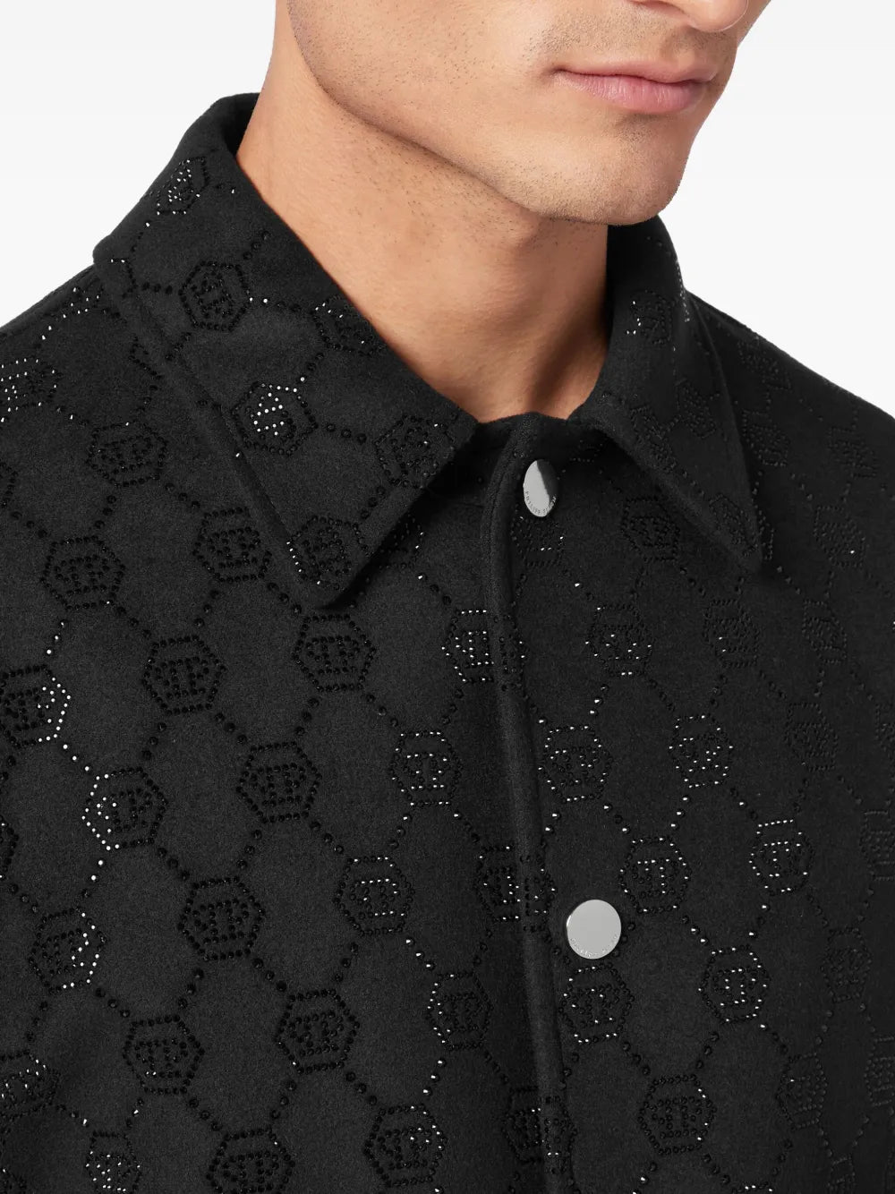 Philipp Plein Bomber con monogramma