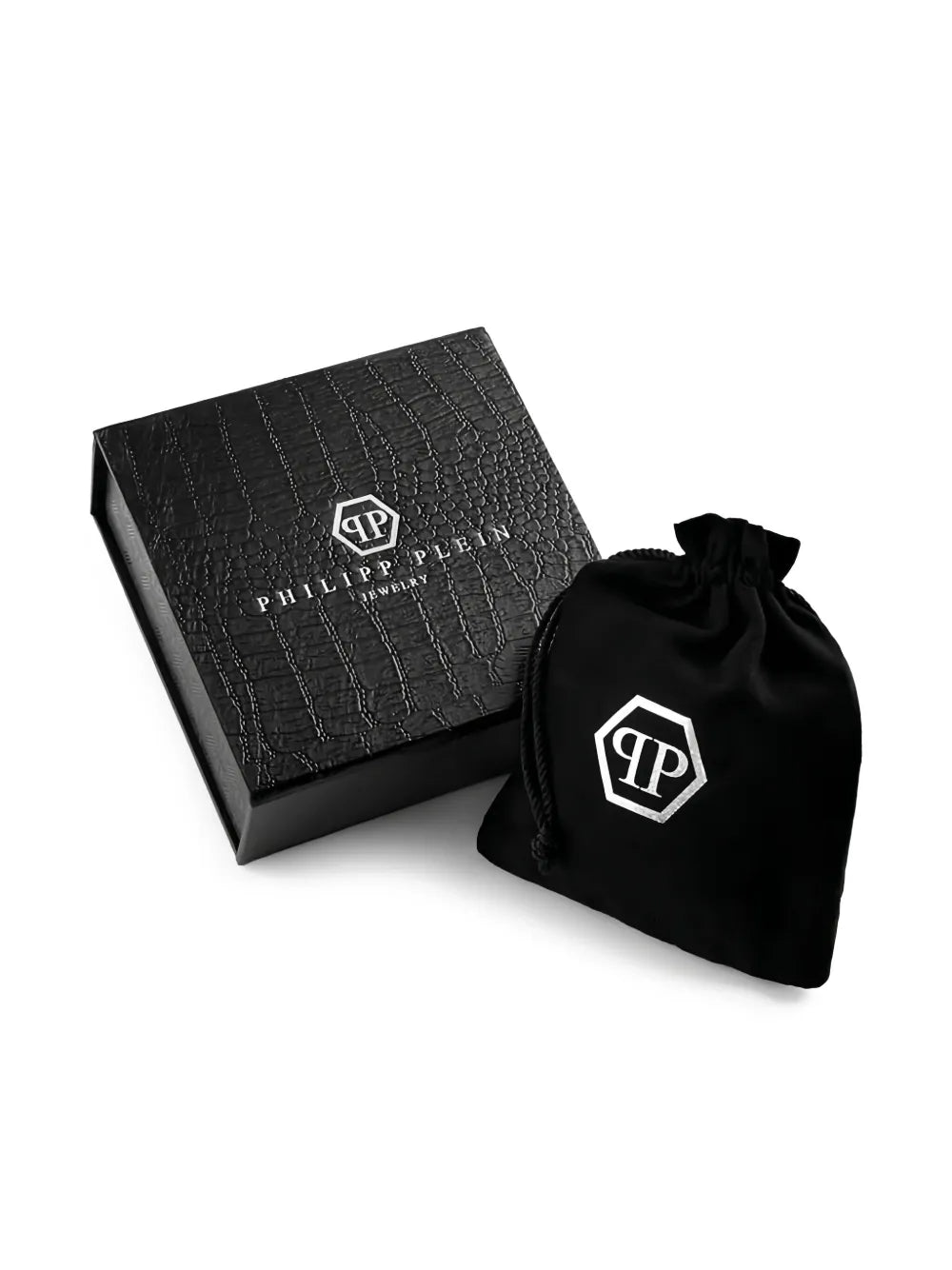 Philipp Plein Bracciale con spilla da balia