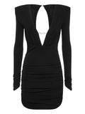 Philipp Plein Abito corto con scollo a V