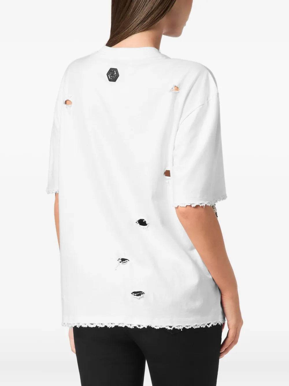 Philipp Plein T-shirt con paillettes