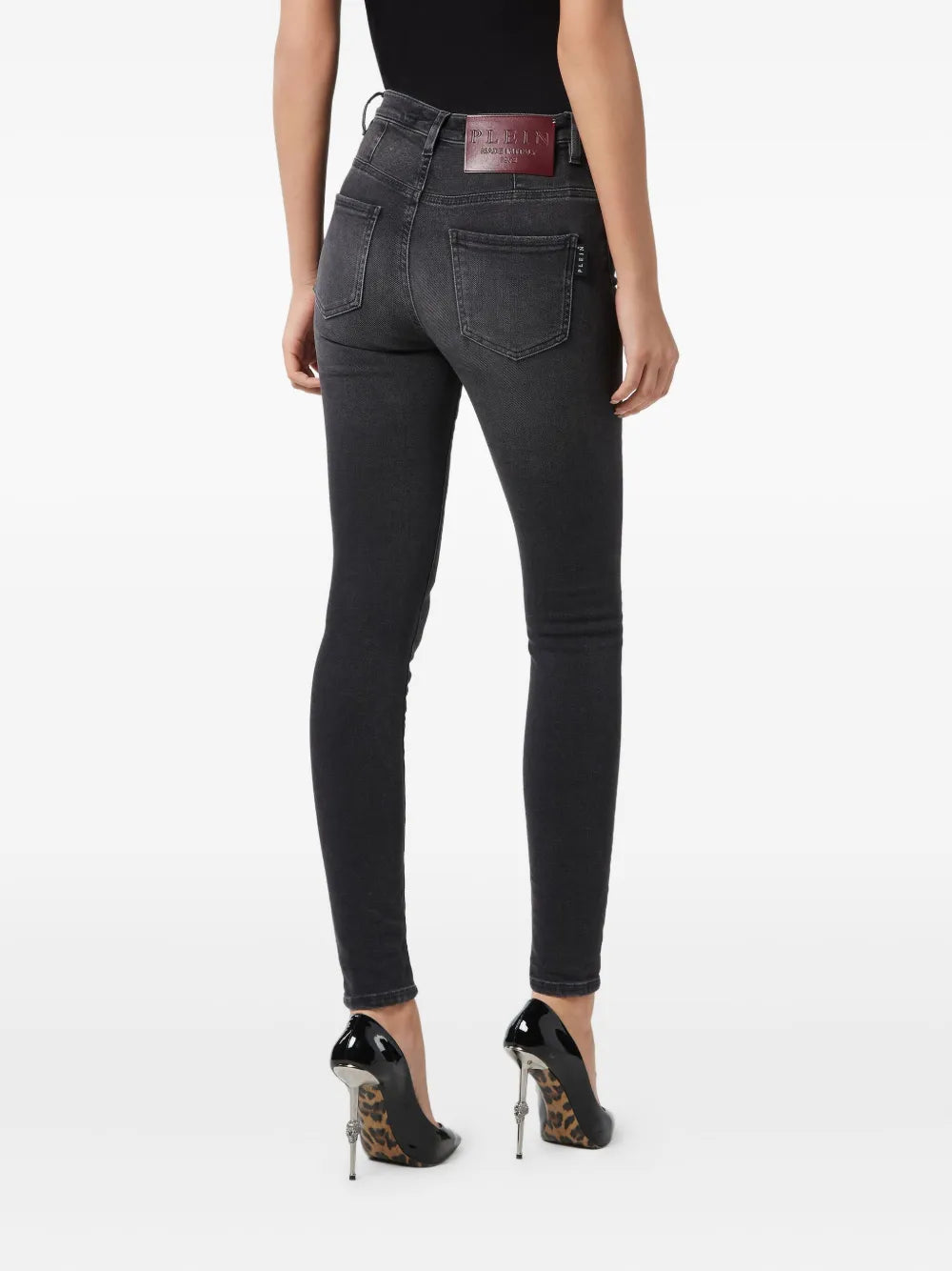 Philipp Plein Jeans skinny in cotone