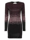 Philipp Plein Abito corto con strass
