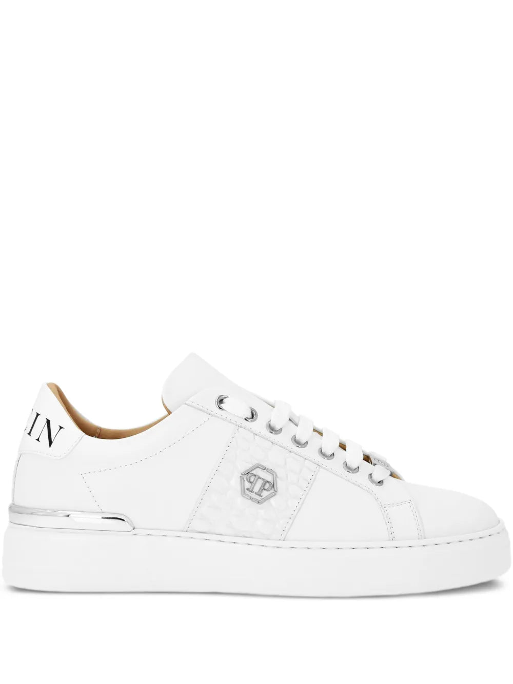 Philipp Plein Sneakers con Inserti in Pelle