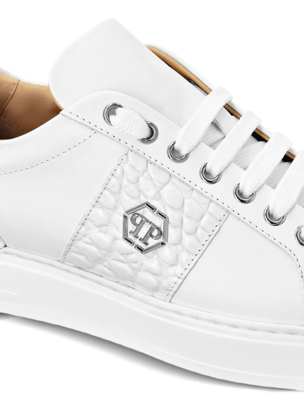 Philipp Plein Sneakers con Inserti in Pelle
