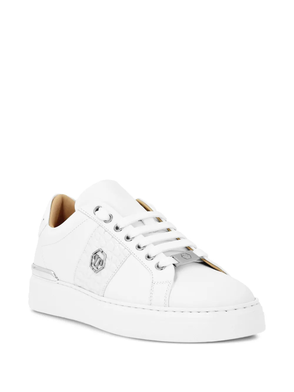 Philipp Plein Sneakers con Inserti in Pelle
