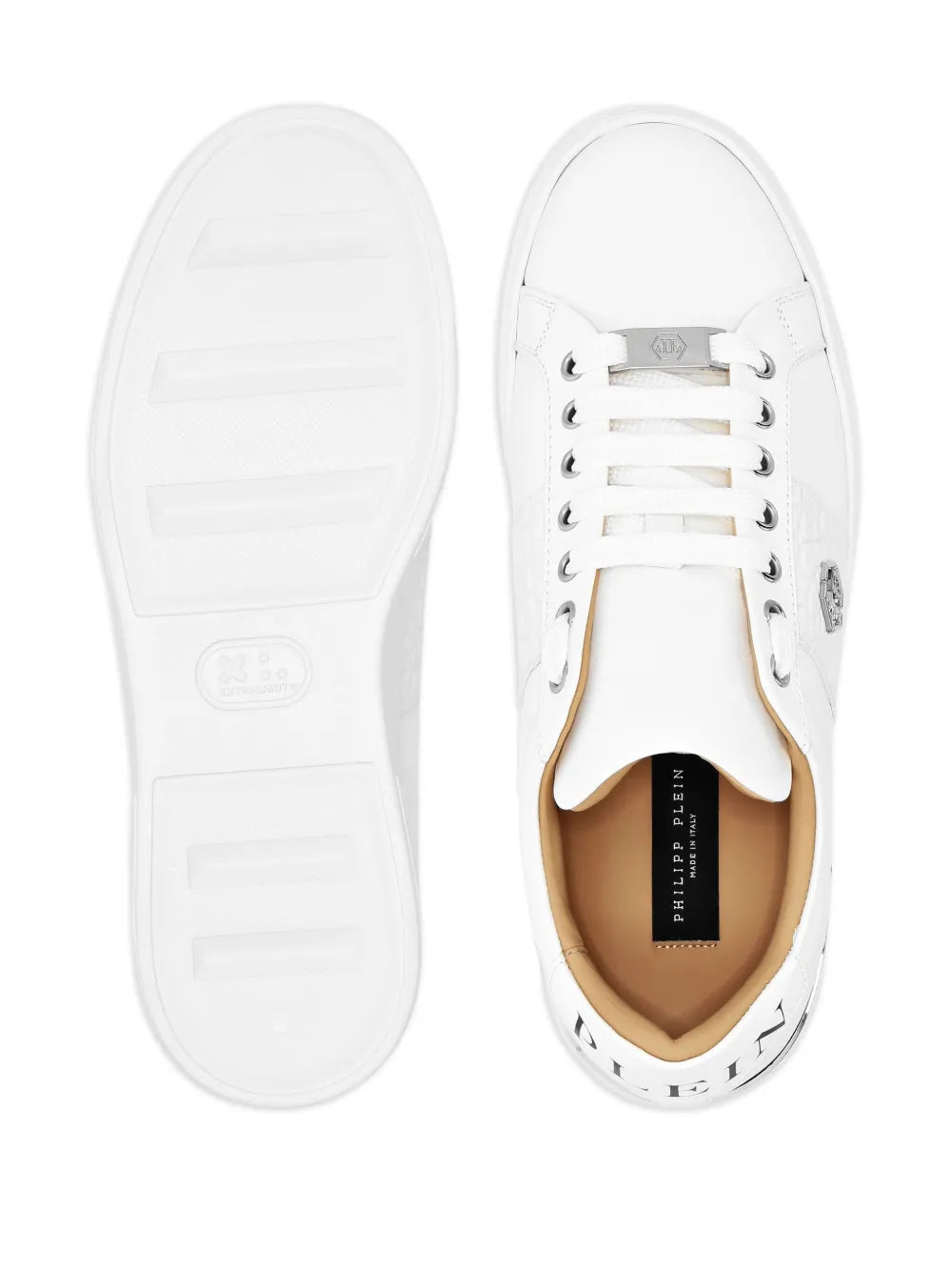 Philipp Plein Sneakers con Inserti in Pelle