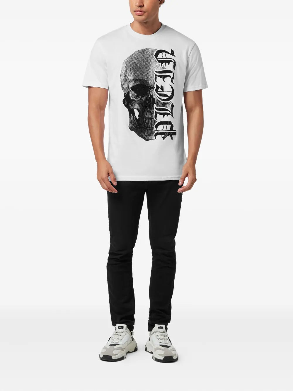 Philipp Plein T-shirt Gothic Plein Stones