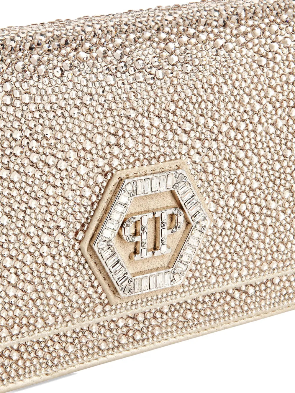 Philipp Plein Borsa a spalla con strass