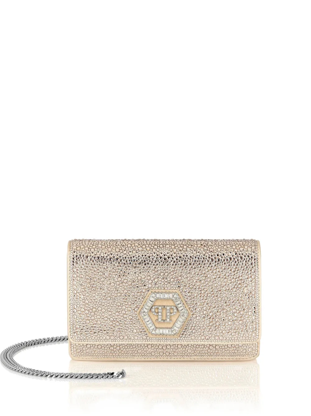 Philipp Plein Borsa a spalla con strass