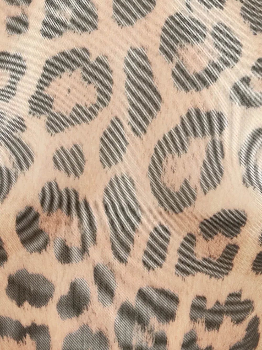 Philipp Plein Completo leopardato in rete