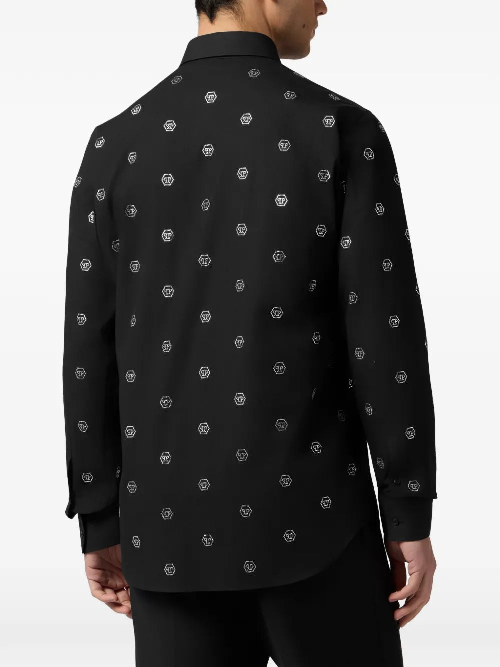 Philipp Plein Camicia con strass
