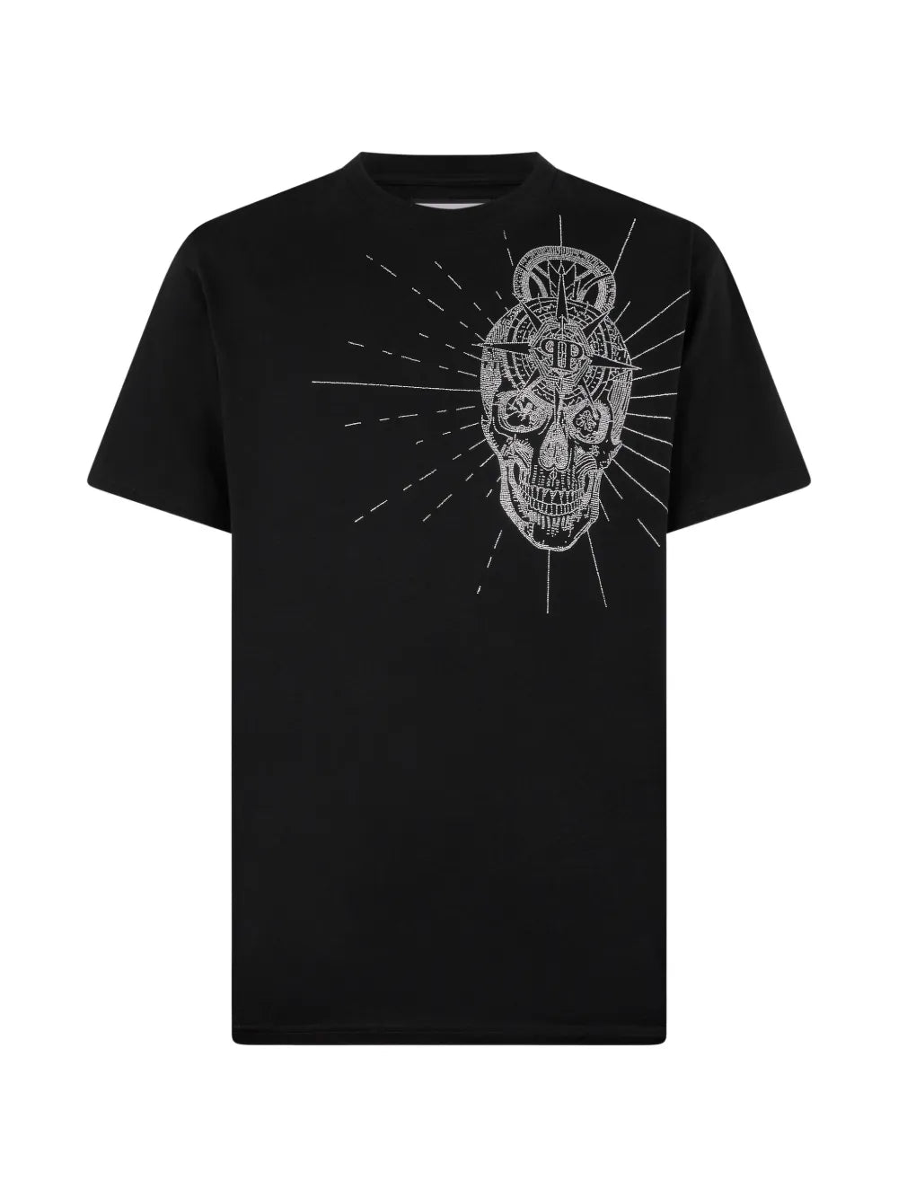 Philipp Plein T-shirt con strass