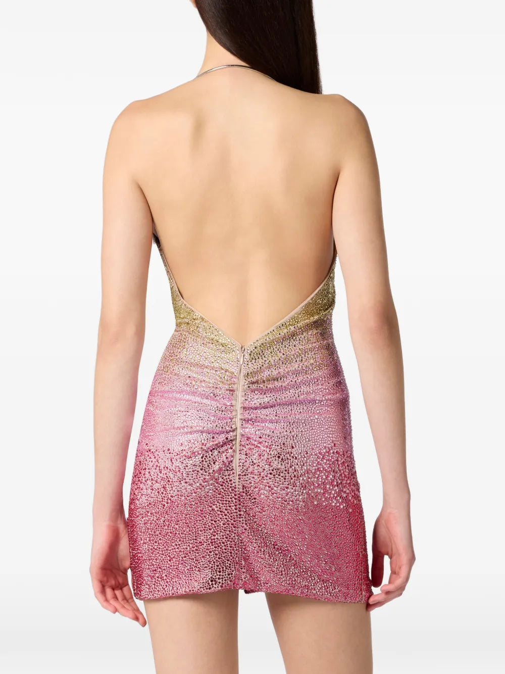 Philipp Plein Abito corto con schiena scoperta