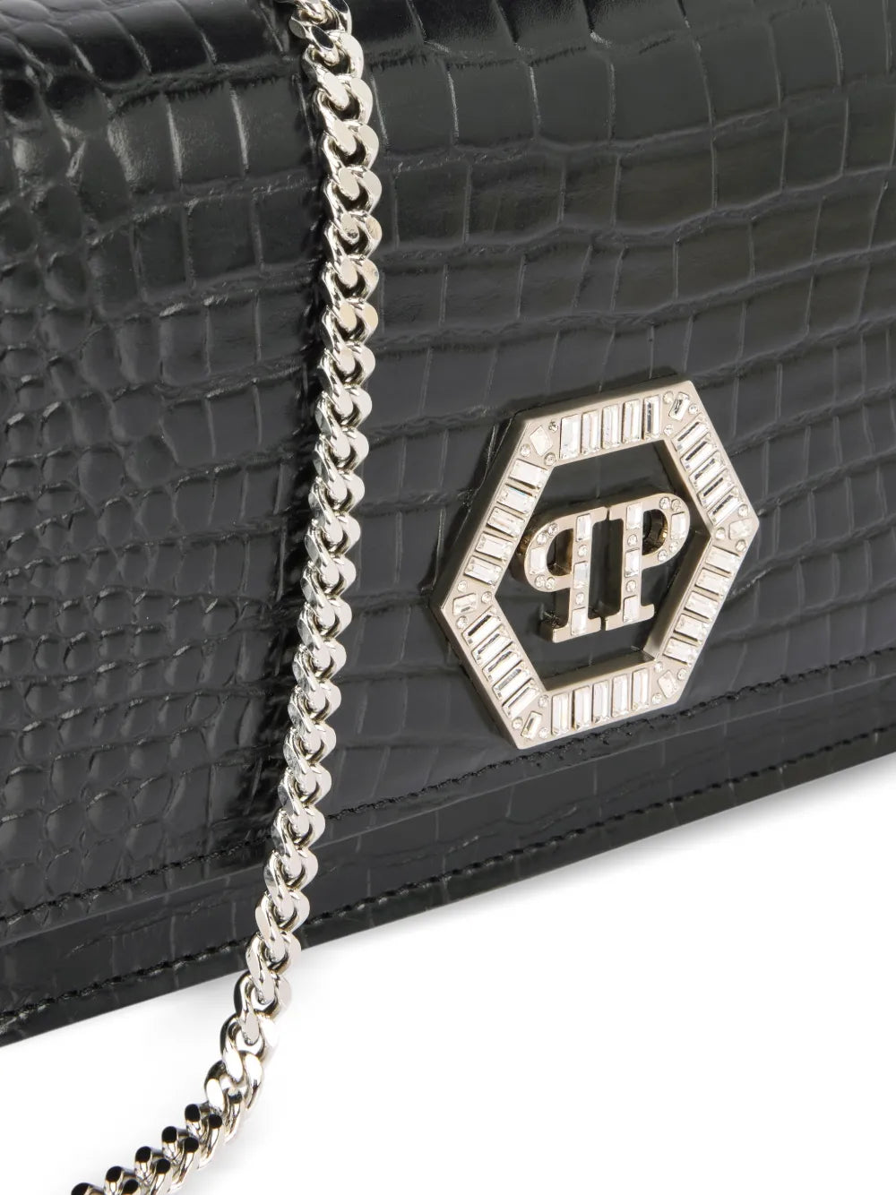 Philipp Plein Clutch mini con catena