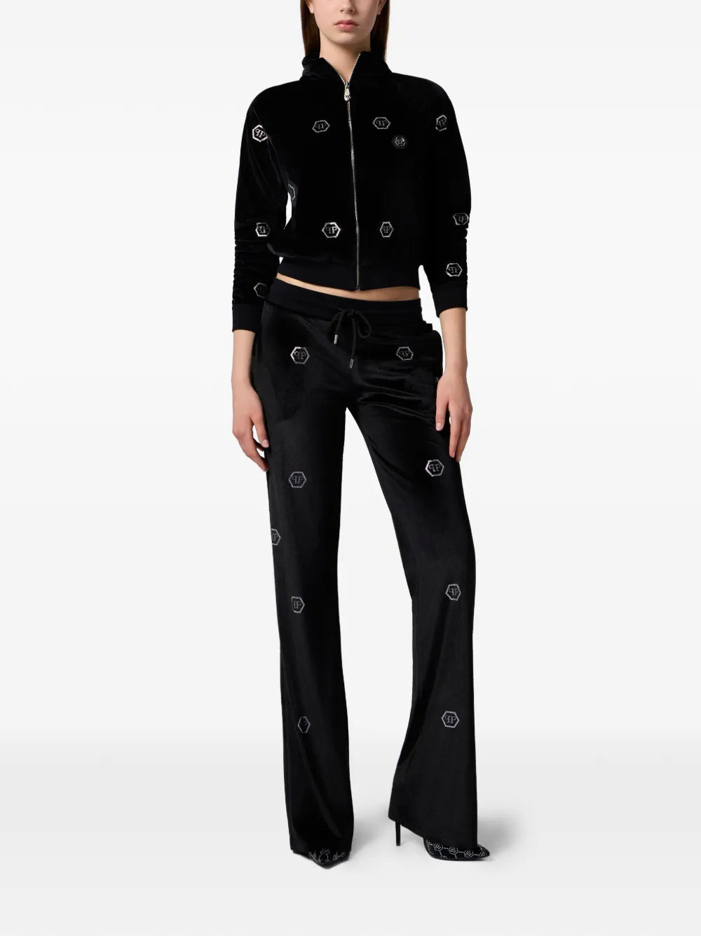 Philipp Plein Pantaloni sportivi con monogramma