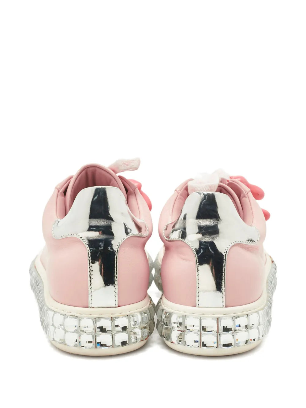 Philipp Plein Sneakers in pelle con cristalli