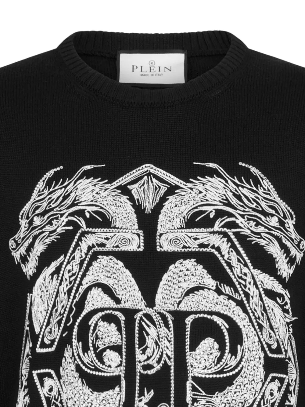 Philipp Plein Maglione con ricamo
